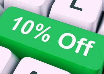 10% popust pri prvem naročilu vizitk